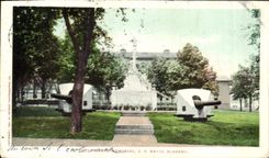 VINTAGE POSTCARD Naval Naval Memorial U.S. Academy Militaria