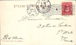 VINTAGE POSTCARD Naval Naval Memorial U.S. Academy Militaria