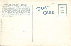 VINTAGE POSTCARD Parthenon And Lake Centennial Park Nashville Tenn