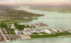 VINTAGE POSTCARD Naval Academy Militaria