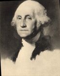 VINTAGE POSTCARD Portrait off George Washington by Gilbert Stuart