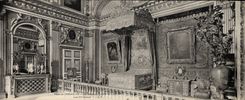 CPA Grand Format Versailles Palais La chambre a coucher de Louis XIV 28 * 11cm 