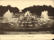 CPA Grand Format Versailles Parc Le bassin de Latone un jour de grandes eaux 28 * 21 cm