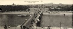 CPA Grand Format Paris Panorama de la place de la Concorde 28.5 * 11 cm
