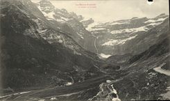 CPA Grand Format Le cirque de Gavarnie 25 * 15 cm