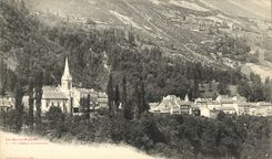 VINTAGE POSTCARD Large size View of St Saver 25 * 15 cm