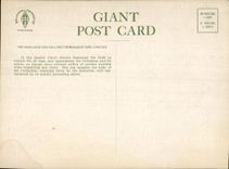 Espirales de gran tamaño del jardín de la catedral de la POSTAL de la VENDIMIA de dioses 20 * 14.5 cm