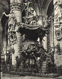 CPA Grand Format Bruxelles Chaire de l'eglise Ste Gudule 18 * 14 cm
