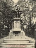 CPA Grand Format Bruxelles Statue Des Comtes d'Egmont Et De Hornes Bruxelles 18 * 14 cm