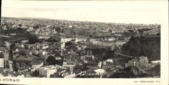 CPA Grand Format Panorama d'Oran 43 * 11 cm