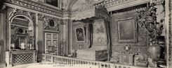 CPA Grand Format Palais De Versailles La chambre a coucher de Louis XIV 28 * 11 cm