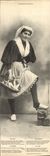 CPA Grand Format Les Sables D'Olonne Sablaise Femme Folklore 28 * 9 cm