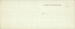 CPA Grand Format Panorama d'Oran Vue Prise De Sainte Crez Oran Algerie 28 * 11 cm