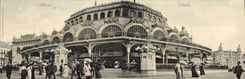 VINTAGE POSTCARD Ostend Large size Kursaal 28 * 11 cm