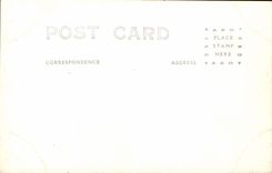 VINTAGE POSTCARD glimpse Ilwaco Wash has