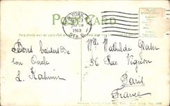 VINTAGE POSTCARD The Hudson Palisades To rivet