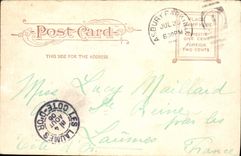 VINTAGE POSTCARD Auditor Grove