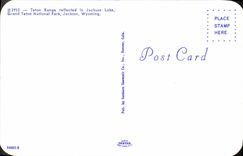 MODERN CARD Teton Arranges Reflected In Jackson Lake Grand national Nipple Park Jeackson Wyoming