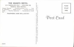 CPM The Grants Motel Us Highway East Grants New Mexico