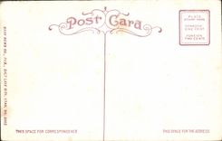 VINTAGE POSTCARD Train Emerging From Snowsheds Ooden Road S P R R