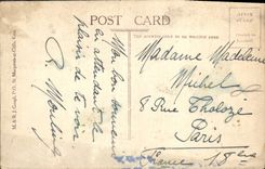 El pío de la POSTAL de la VENDIMIA en la bahía del St Margarets tiene