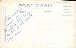 VINTAGE POSTCARD Chimney Rock'n'roll Cody Road