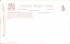 VINTAGE POSTCARD Tacoma Mlash St Peter' S Church