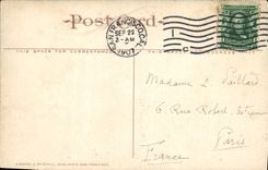 VINTAGE POSTCARD Trai Emerging From Snowsheds Shasta Road S P R R