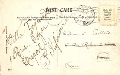 VINTAGE POSTCARD Trinity Cape One The Saguenay To rivet