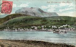 POSTAL Guillermo y Ben fuertes Navis de la VENDIMIA