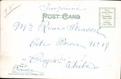 Tranvía de Providence R I del jardín público del mercado de la POSTAL de la VENDIMIA