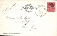 VINTAGE POSTCARD Westminster Street Looking East Providence R I