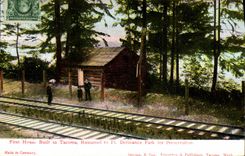 CPA First House Built In Tacoma Removed To Pt Definance Park for Preservation