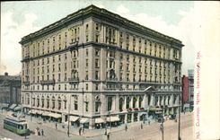 VINTAGE POSTCARD Claypool Hotel Indianapolis Ind