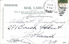 VINTAGE POSTCARD Coming To The Ranch Sheep