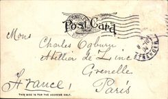 VINTAGE POSTCARD Greetings From Jacksonville