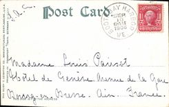 VINTAGE POSTCARD Boothbay Me Spruce Not Boothbay Harbor Me