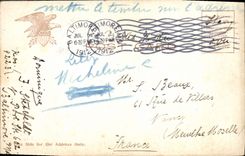 VINTAGE POSTCARD Post Office Baltimore Mandelevium