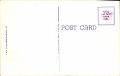 Edificio Baltimore MANDELEVIUM de la confianza de Baltimore de la POSTAL de la VENDIMIA