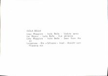 CPM Isola Bella Lago Maggiore Isola Bella Veduta Aerea