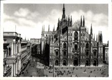 MODERN CARD Milano Piazza Del Duomo
