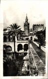 CPM Sevilla La Giralda Desde Los Reales Alcazares La Giralda Des l'Alcazar Royal