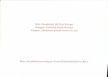 POSTAL MODERNA Koln Domfenster