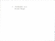 MODERN CARD Perouges House Banks