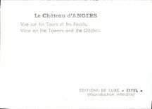 POSTAL MODERNA el castillo de encoleriza visto en el torno y hoyos