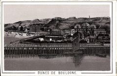 MODERN CARD Boulogne on Sea Dunes Of Boulogne