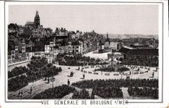 MODERN CARD Boulogne On Sea View