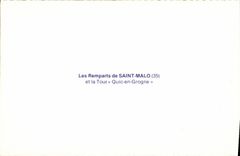 CPM Les Remparts de Saint Malo et la tour Quic en Grogne