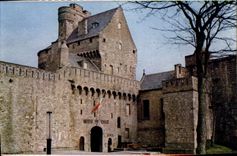 MODERN CARD Holy Malo the large keep and the castle