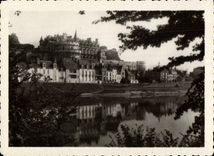 MODERN CARD Chinon Castle